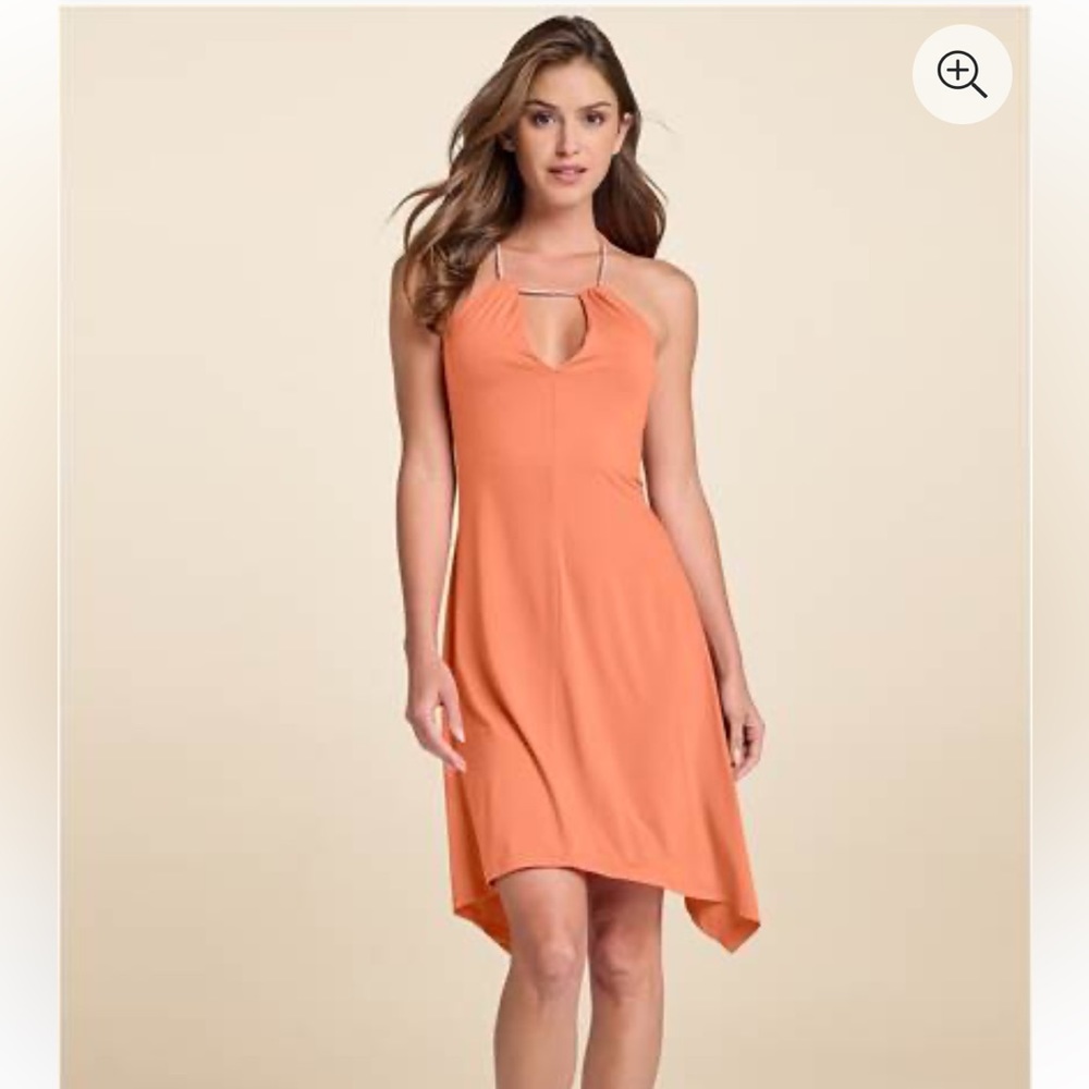 Venus Orange Halter dress. Never been worn